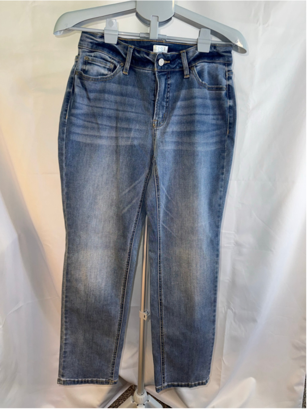 Women's Time and Tru Blue Ankle & Cropped Jeans Size 10